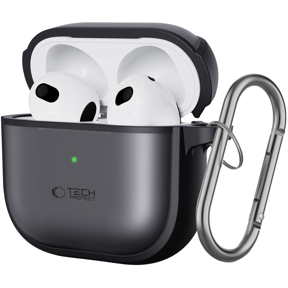 Etui Tech-Protect Magmat do Apple AirPods 4, czarne